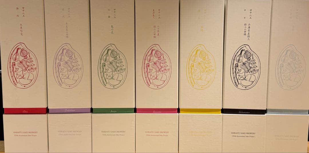 酒の七福神 7本フルセット 白糸酒造 170周年記念 限定 日本酒 冷蔵0℃保管