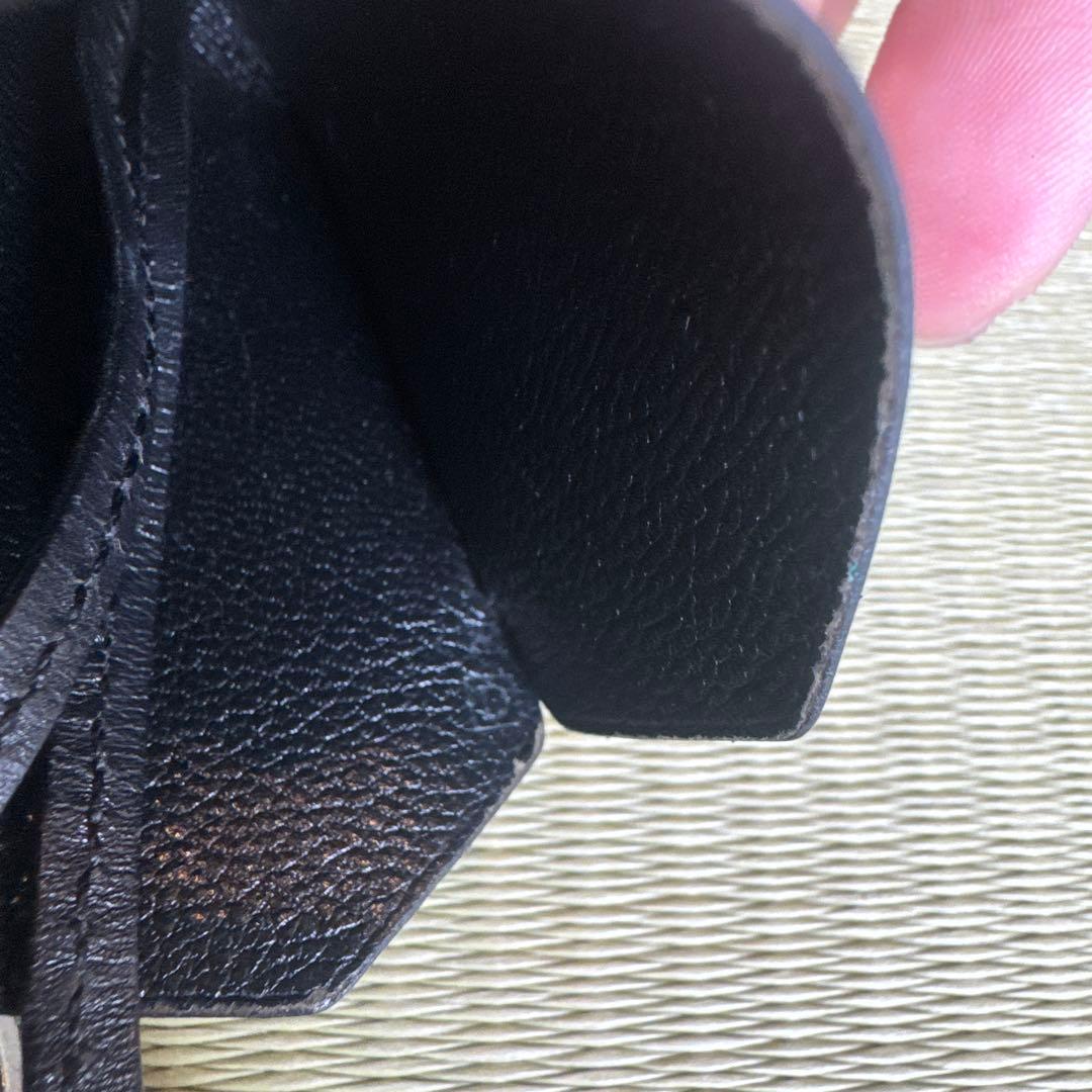 エルメス クロシェット 黒 ダメージあり フランス製