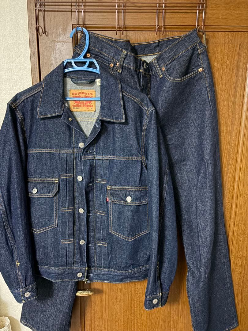 Levi's デニムジャケットとパンツ セット