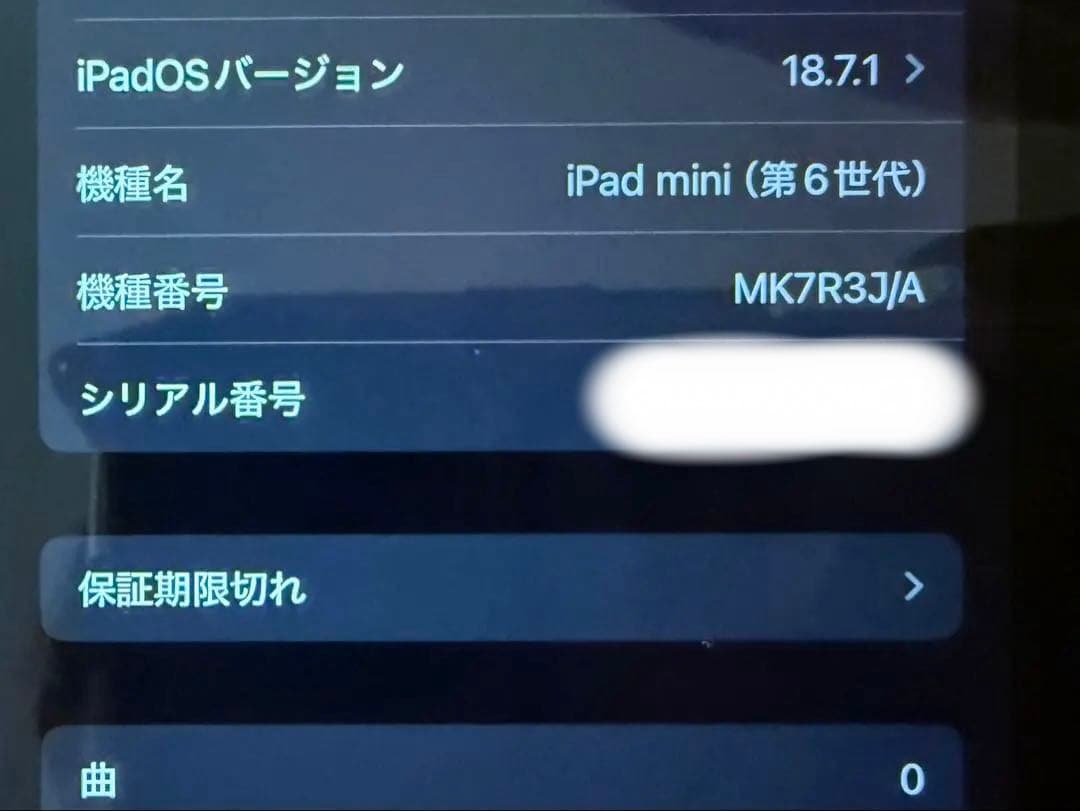 Apple iPad mini パープル 64GB 6世代