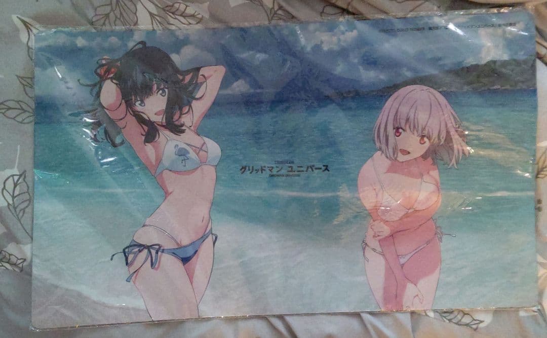グリットマンユニバース 六花&アカネ 水着 ラバーマット