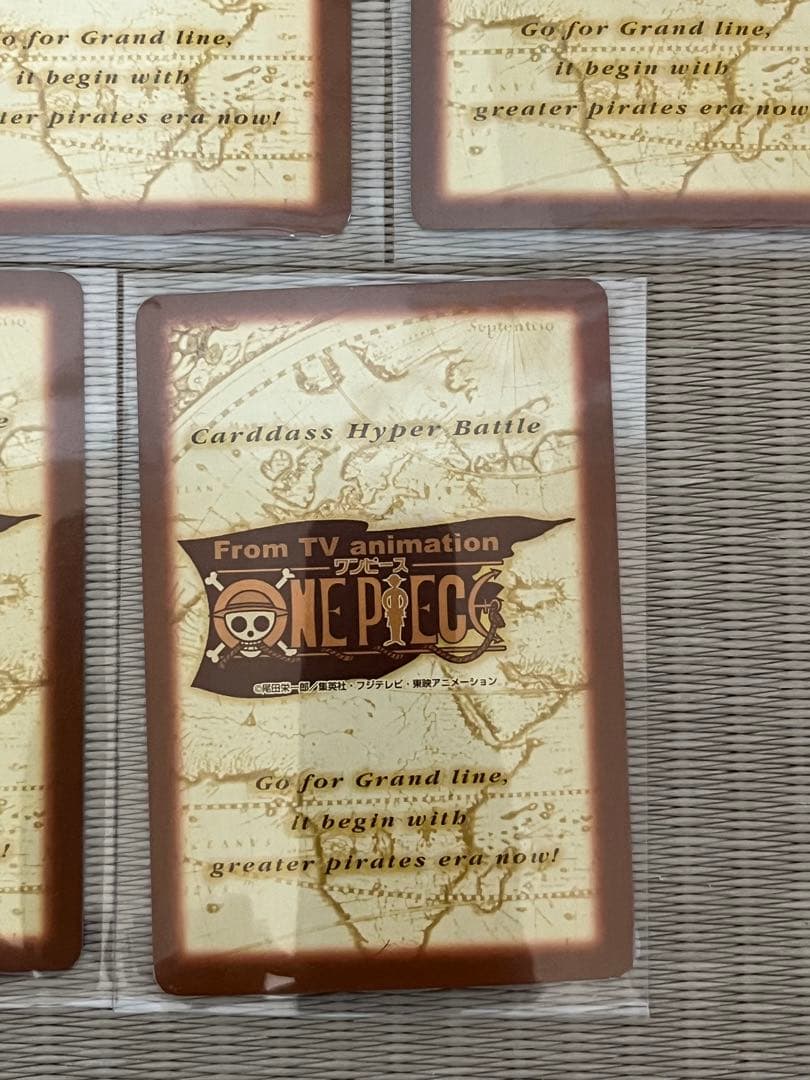【ONEPIECEカードダス】ハイパーバトル　サンジset 5枚