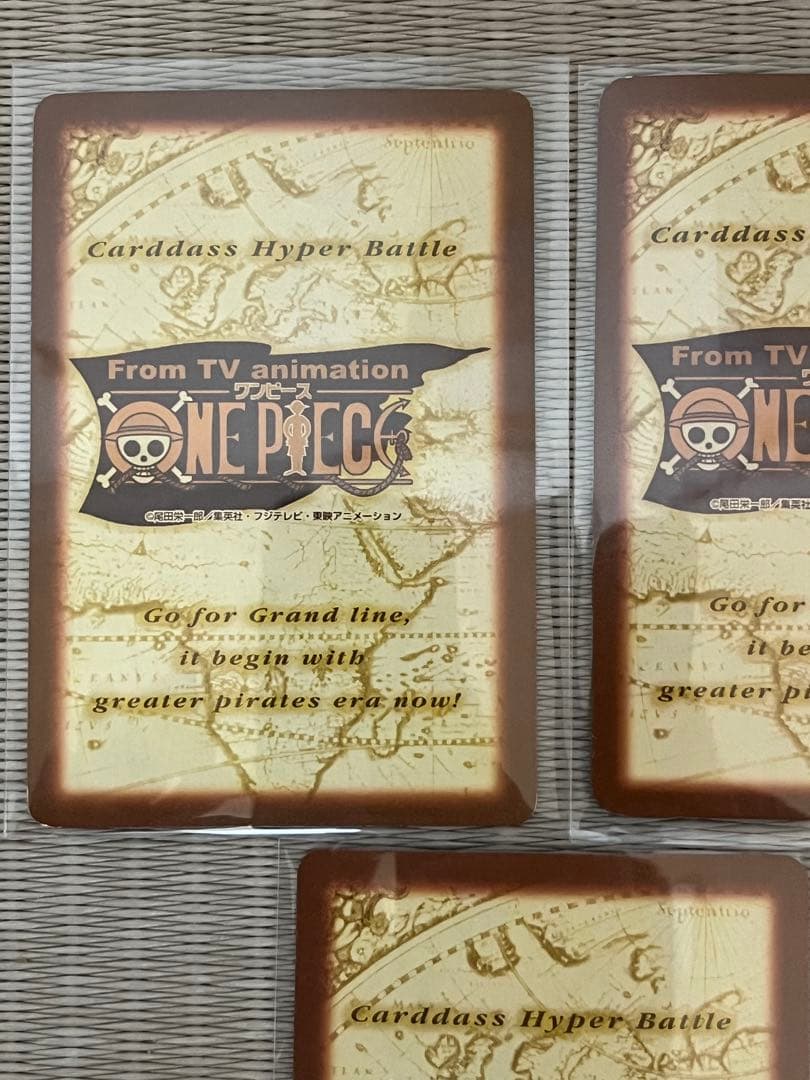 【ONEPIECEカードダス】ハイパーバトル　サンジset 5枚
