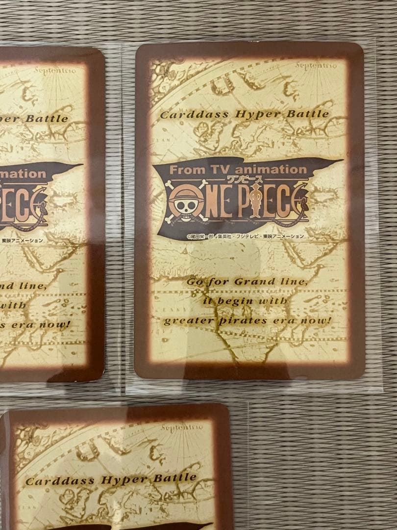 【ONEPIECEカードダス】ハイパーバトル　サンジset 5枚