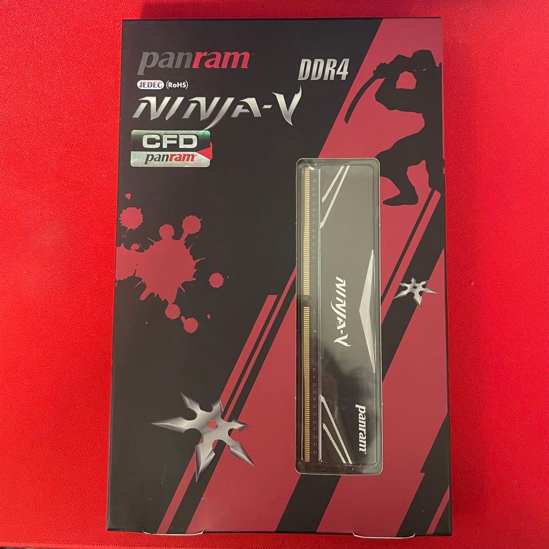 panram NINJA-V DDR4 メモリ 4GB４枚セット