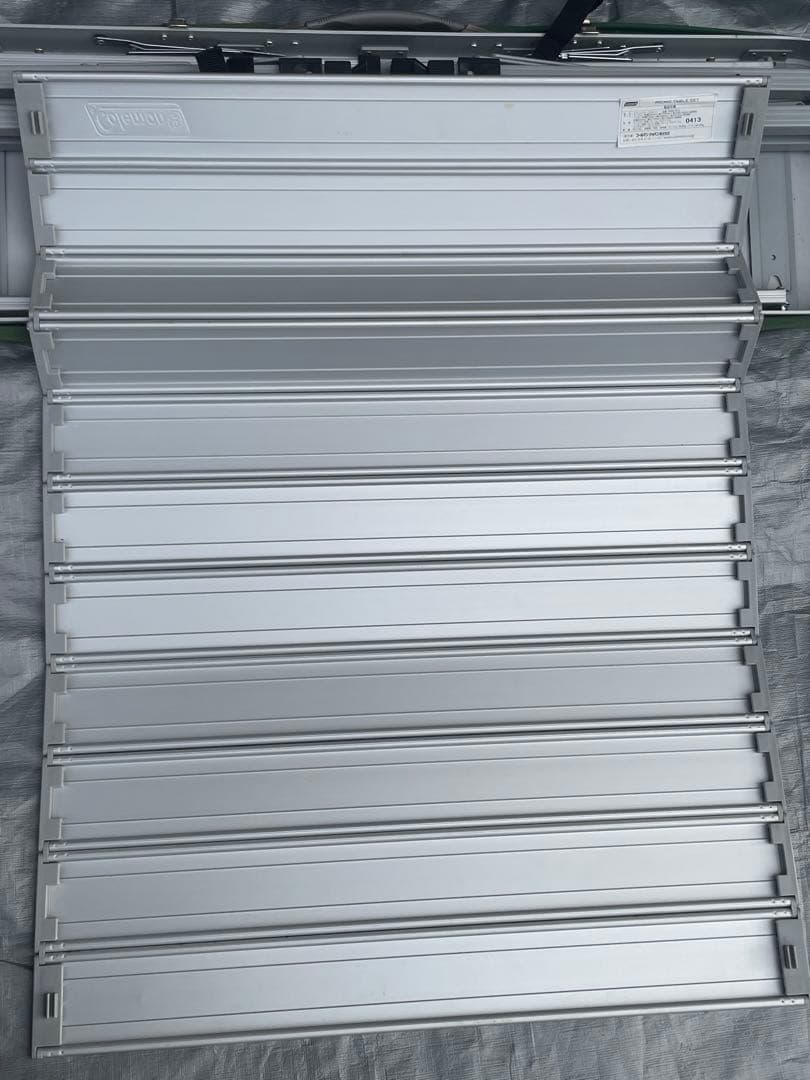 廃番 コールマン ピクニックテーブルセット 折り畳み チェア