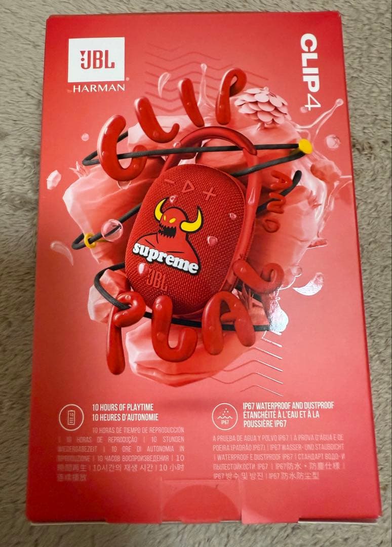 新品！Supreme Toy Machine JBL Clip