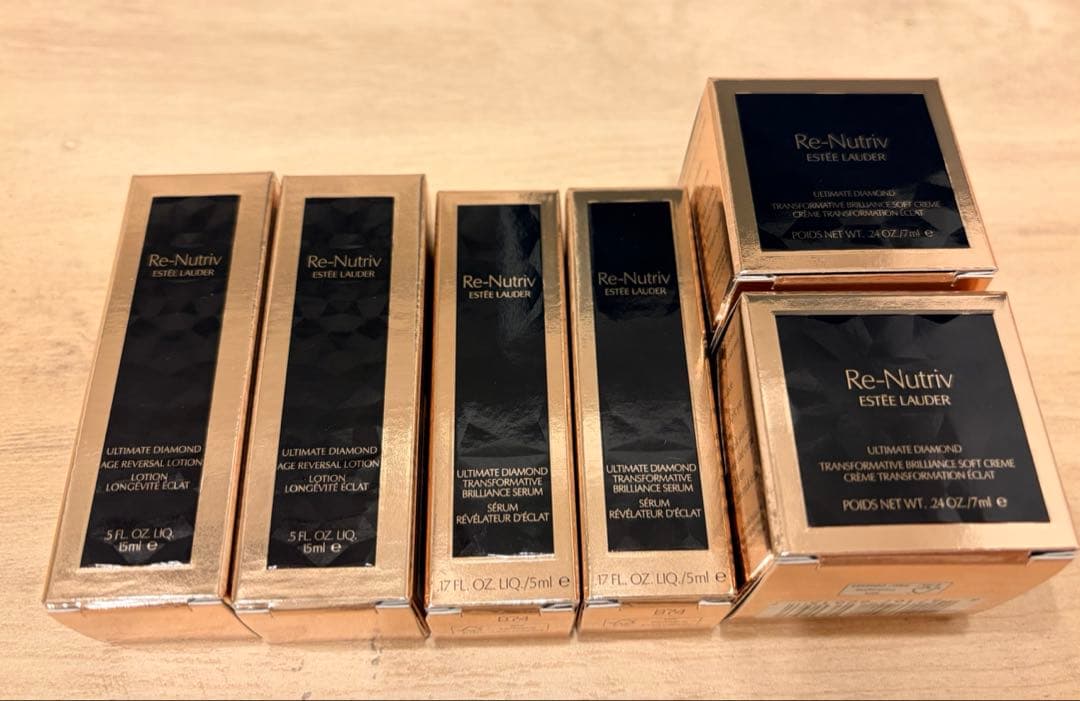 エスティローダー リニュートリィブ スキンケア トライアル 六点セット 新品