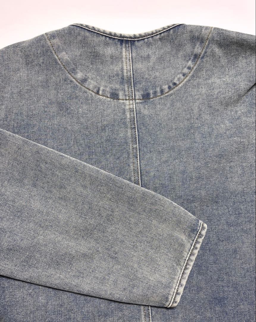 ◼️ARULLE v-collar denim jacket デニムジャケット