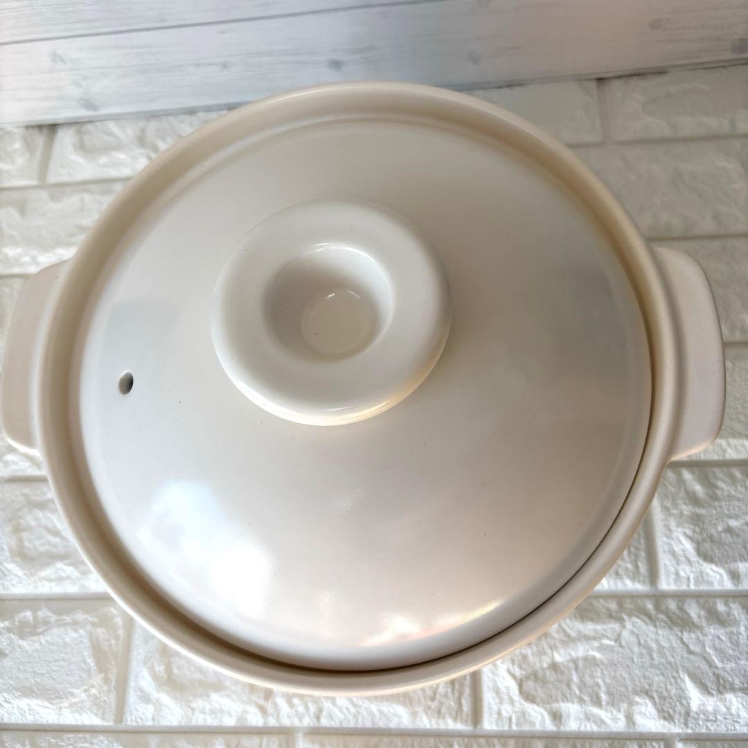 新品・未使用品 マスタークック 土鍋 6合深鍋 木栓付