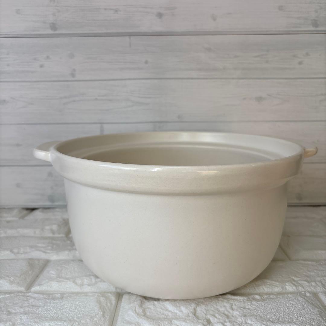 新品・未使用品 マスタークック 土鍋 6合深鍋 木栓付