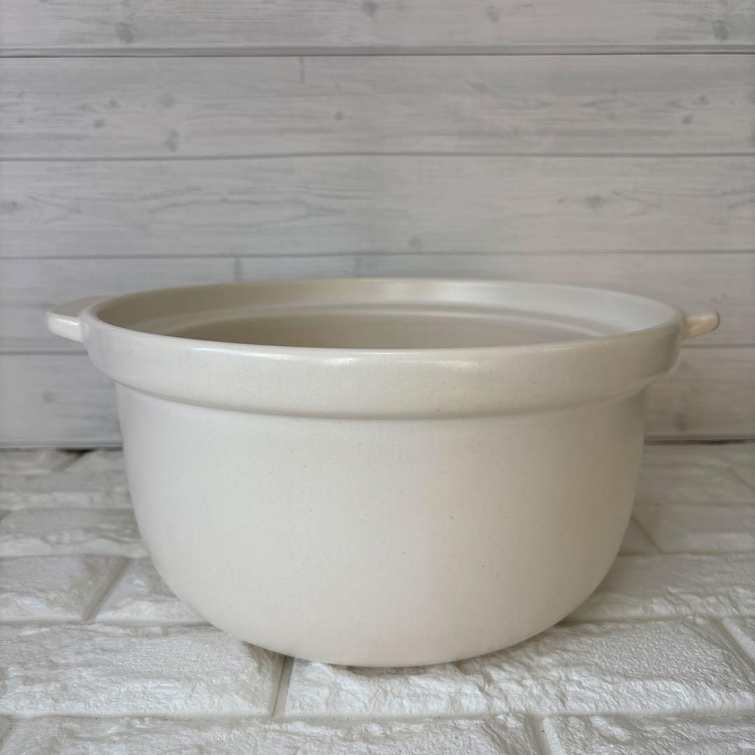 新品・未使用品 マスタークック 土鍋 6合深鍋 木栓付