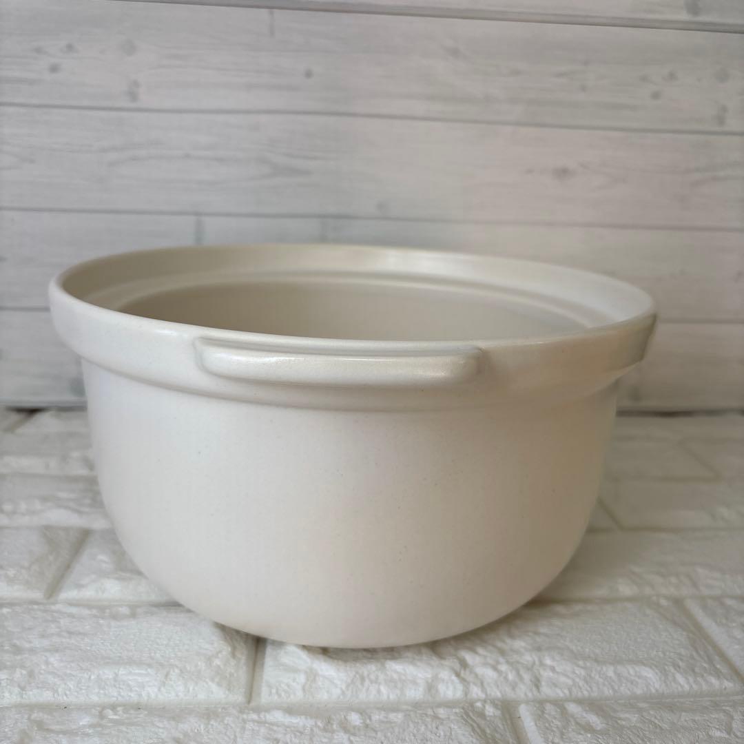 新品・未使用品 マスタークック 土鍋 6合深鍋 木栓付