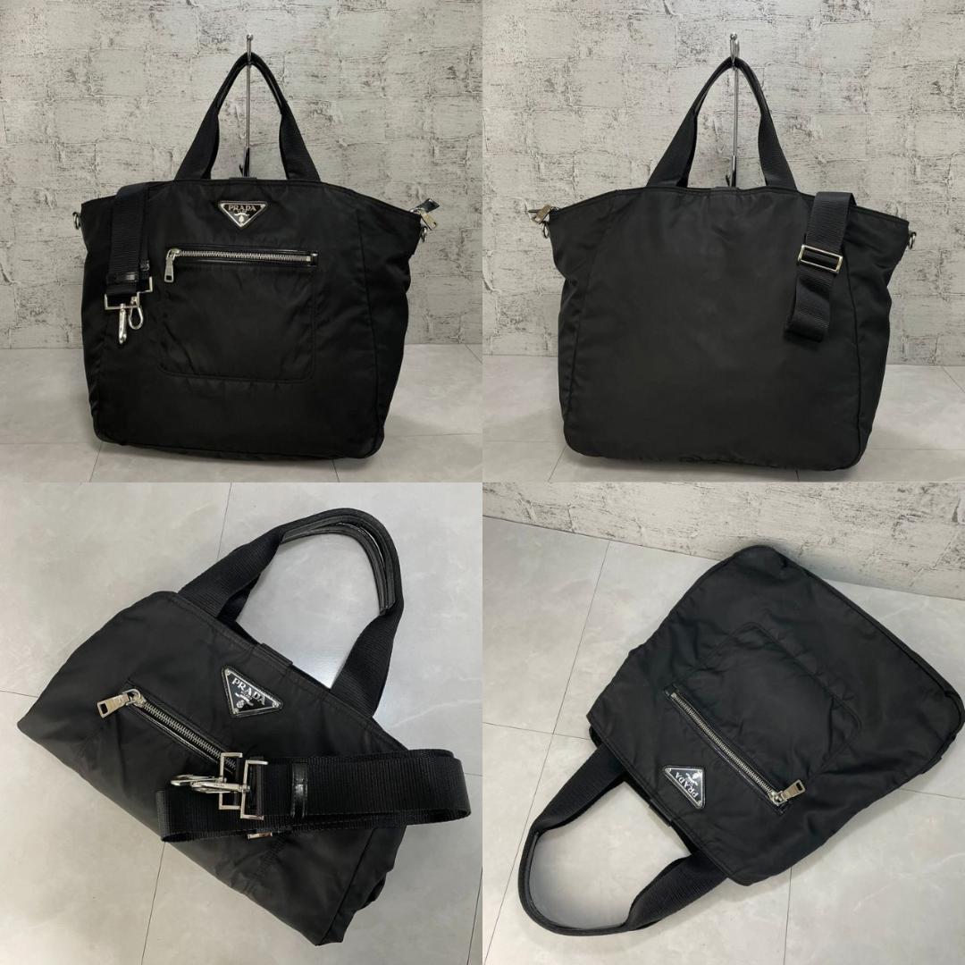 PRADA ショルダーバッグ プラダ 2way トートバッグ BR4376 良品