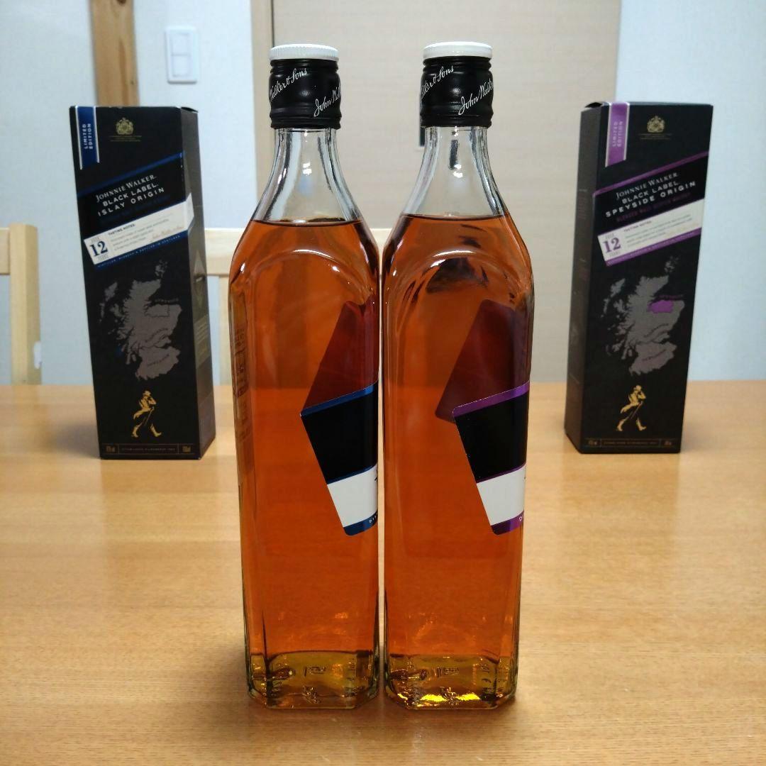 ◆ジョニーウォーカーブラックラベル12年◆アイラオリジン◆スペイサイドオリジン