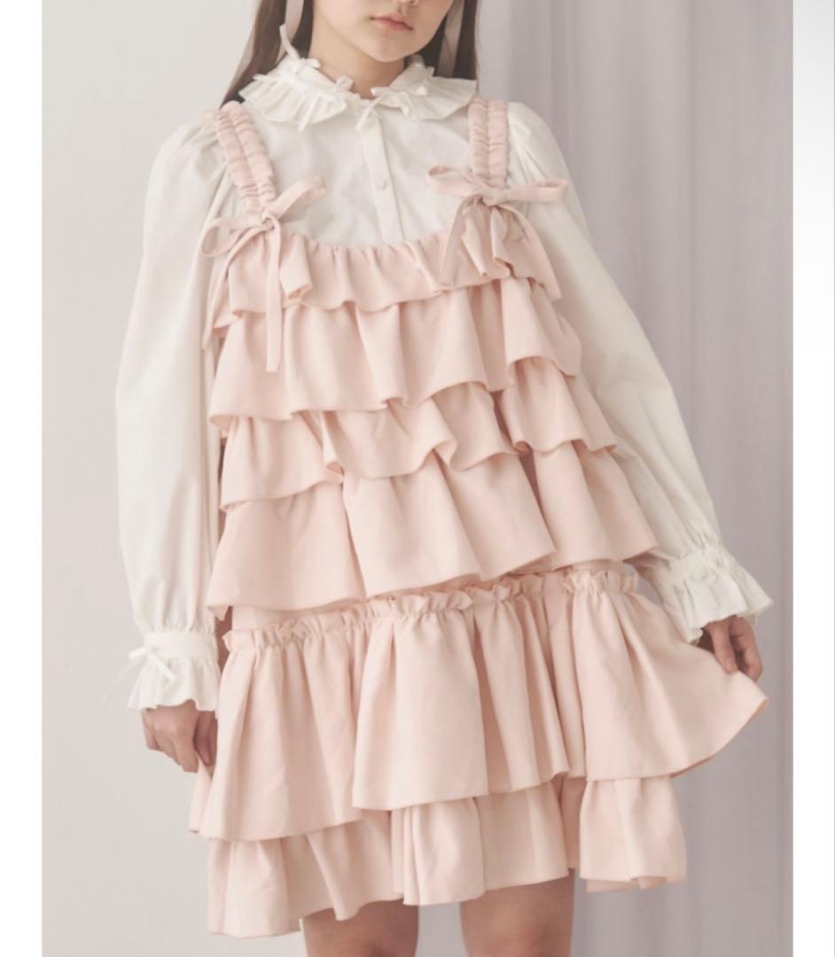 merryjenny ホイップクリームミニワンピース