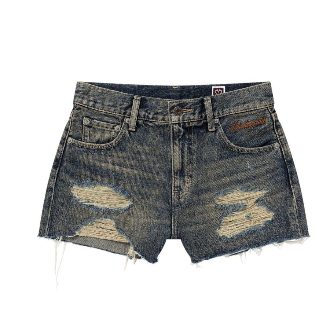 MOUSSY BEP HEART DENIM ショーツ　デニム　size1