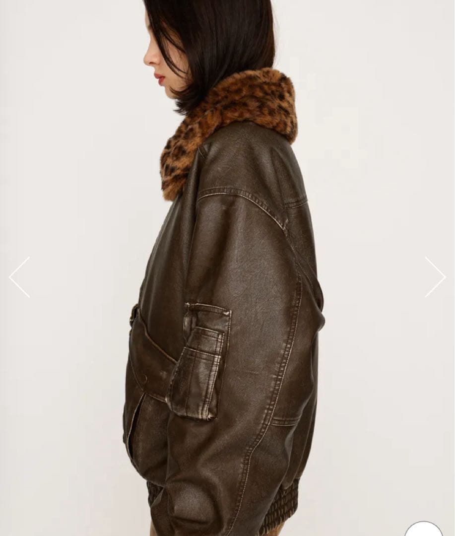 WASHED PUFFER ブルゾン