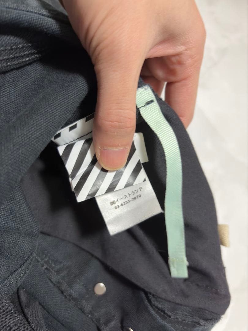 Off white カーペンターパンツ 33インチ　美中古