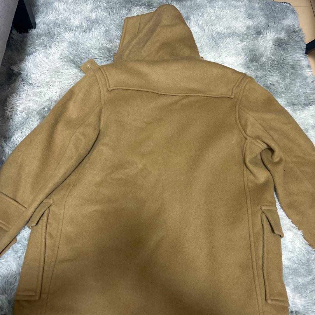 イングランド製BURBERRYベージュダッフルコート フード付き
