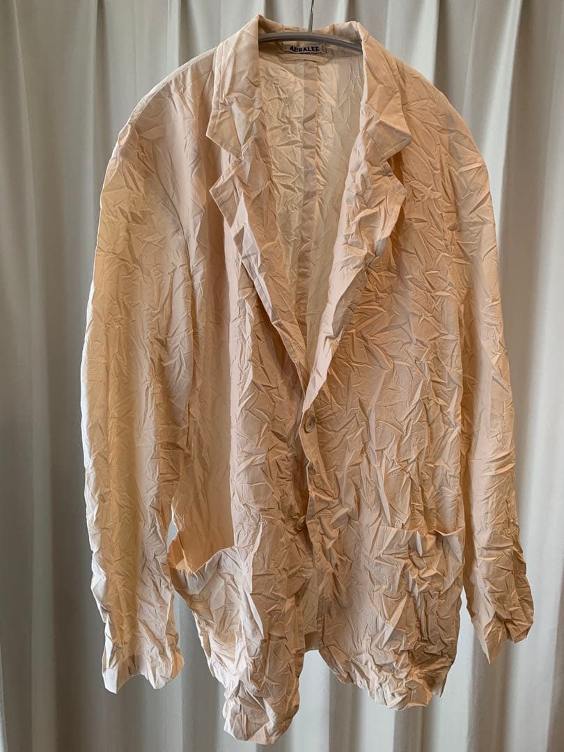 コ*ロ様 WRINKLED WASHED FINX TWILL JACKET