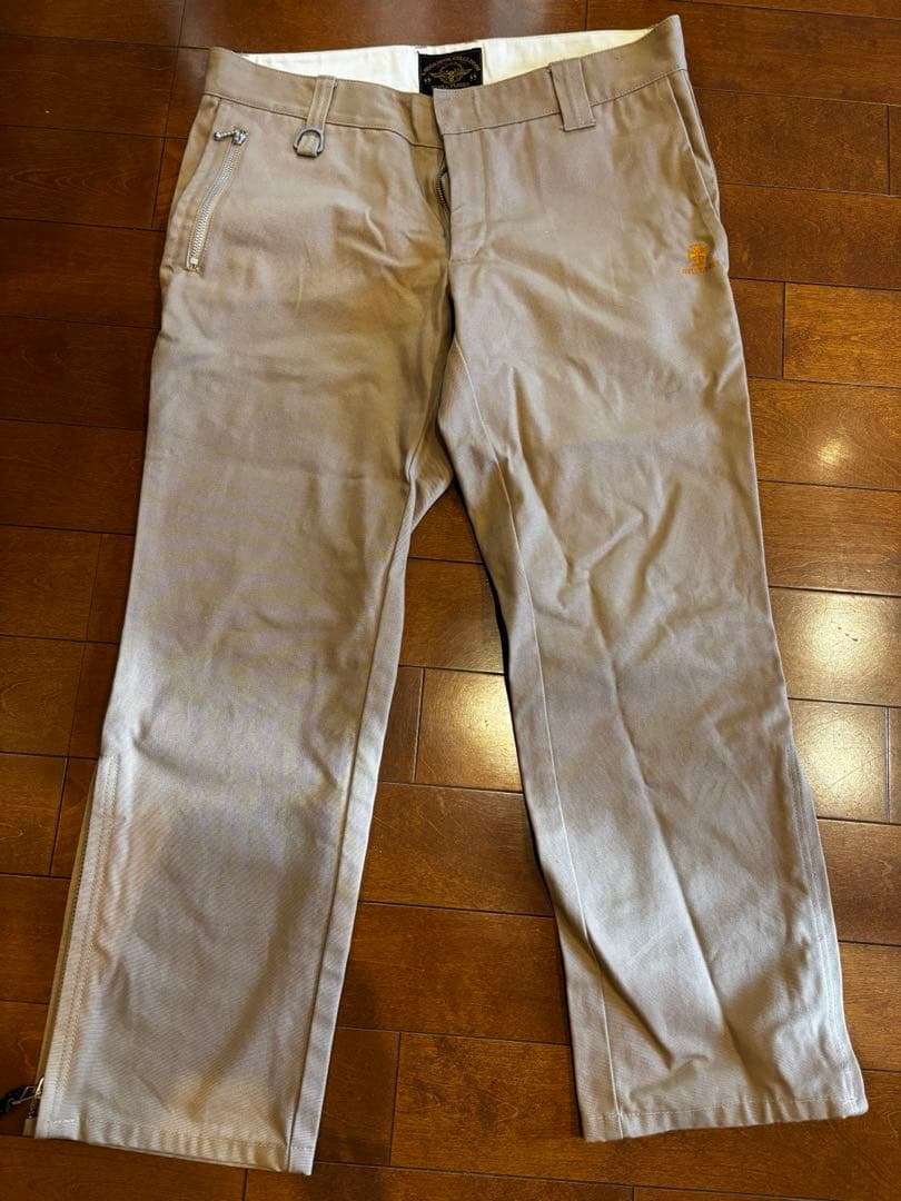 Tomo スカルフライト SKULL FLIGHTワークパンツ