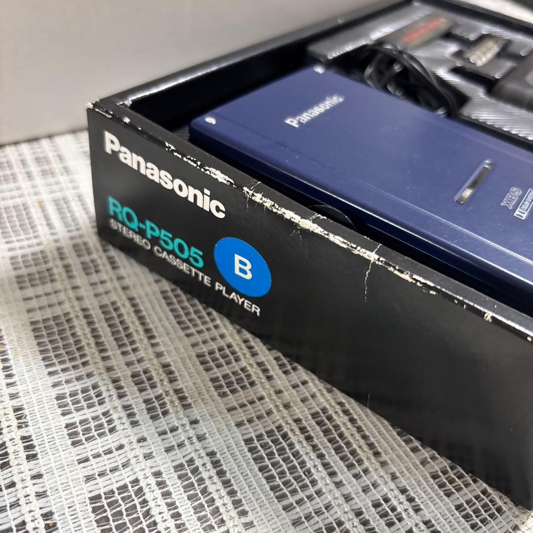 パナソニック　Panasonic カセットプレイヤー　RQ-P505