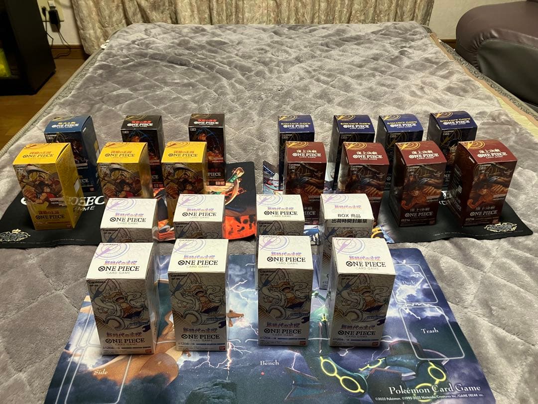 ONE PIECE カードゲーム BOX 1弾〜6弾　テープ付新品未開封　22箱