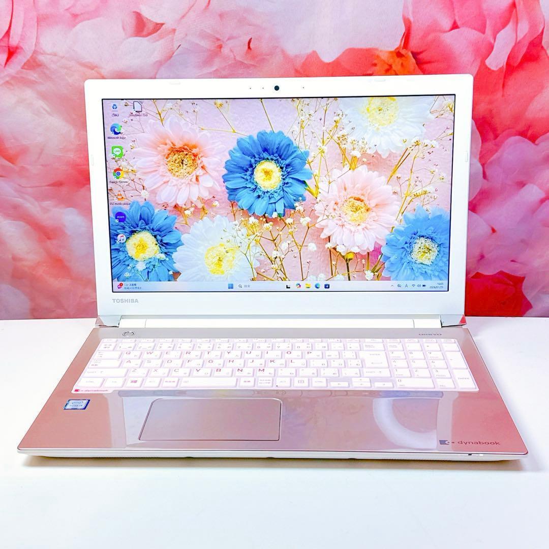 美品✨新品SSDで爆速✨ windows11 ノートパソコン✨オフィス カメラ