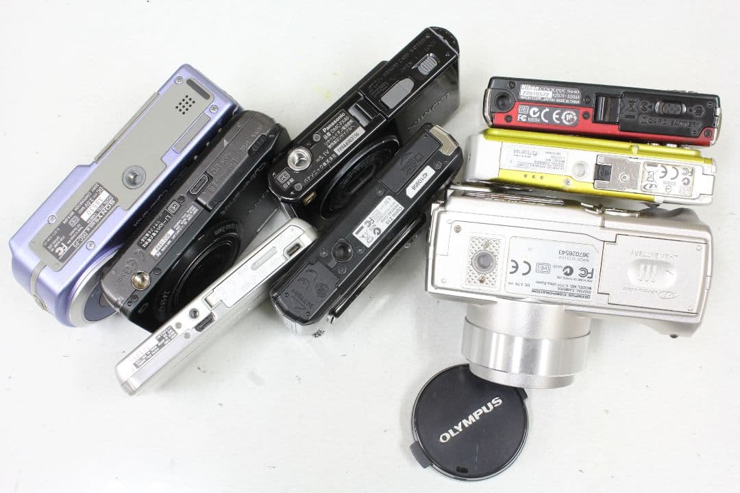 コンパクトデジタルカメラ 8台 SONY Nikon OLYMPUS 等