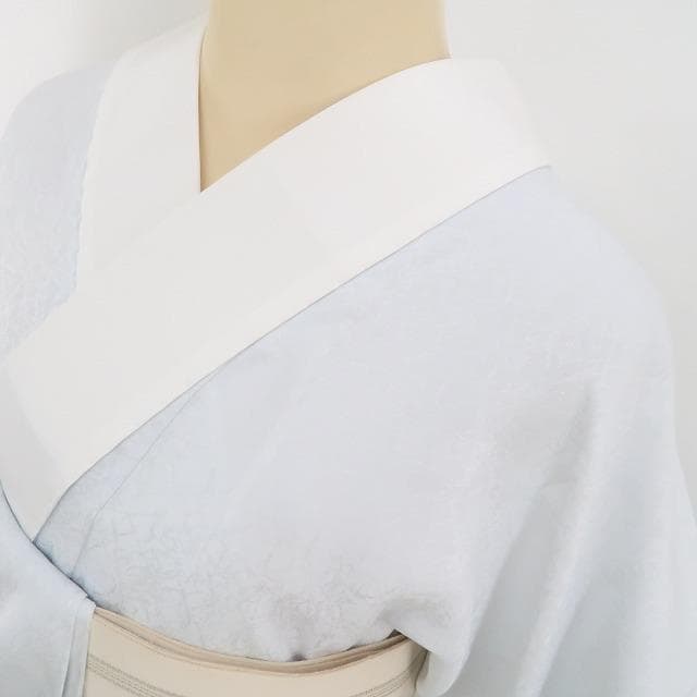 新品 ほていや謹製 雪輪 着物“洒落ごころ”正絹 仕付け糸付 絵羽襦袢 4775