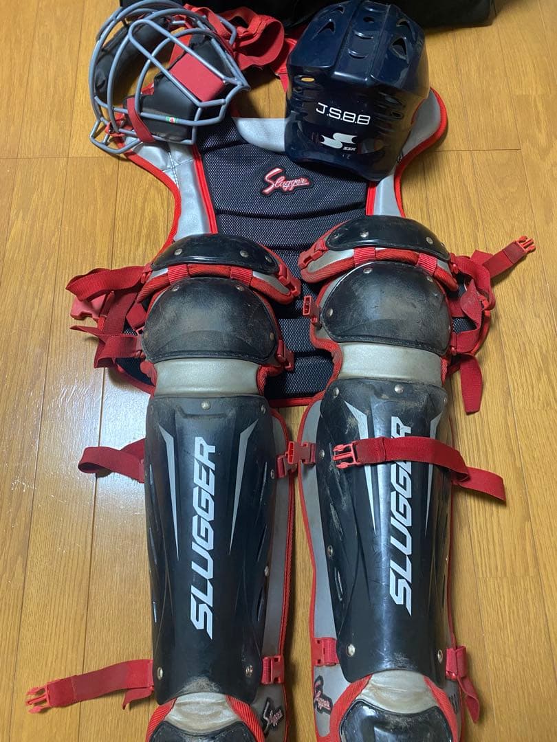 SLUGGER キャッチャー用プロテクターセット