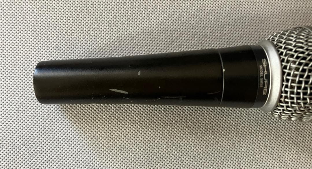 【Vintage】SHURE SM58 USA製 ポルシェロゴ（ケース付き）