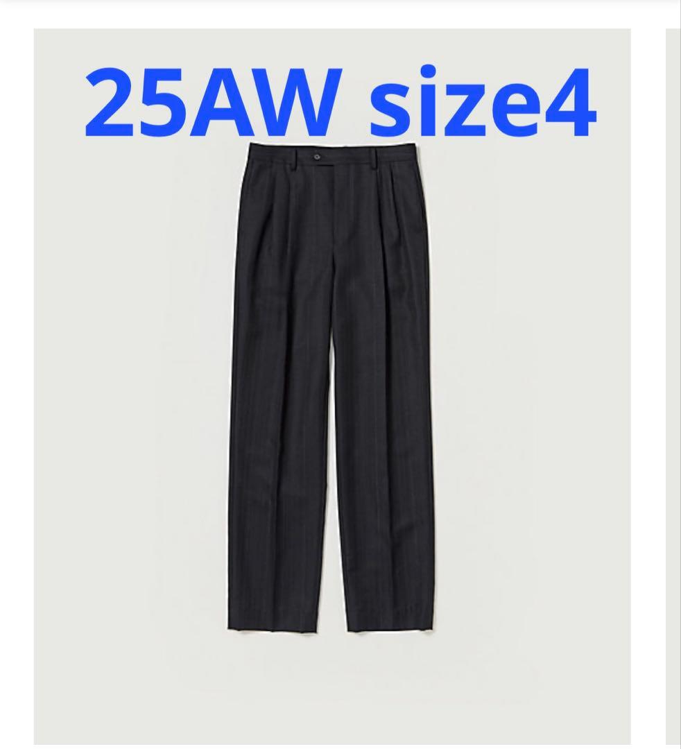 や*と様 AURALEE WOOL TWOーTUCK SLACKS size4