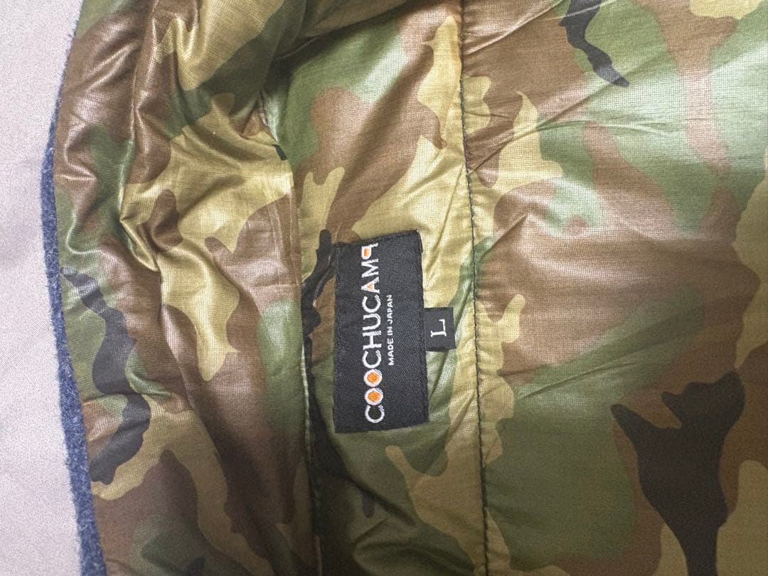 し*ま様 COOCHUCAMP×NANGA コラボダウンベスト