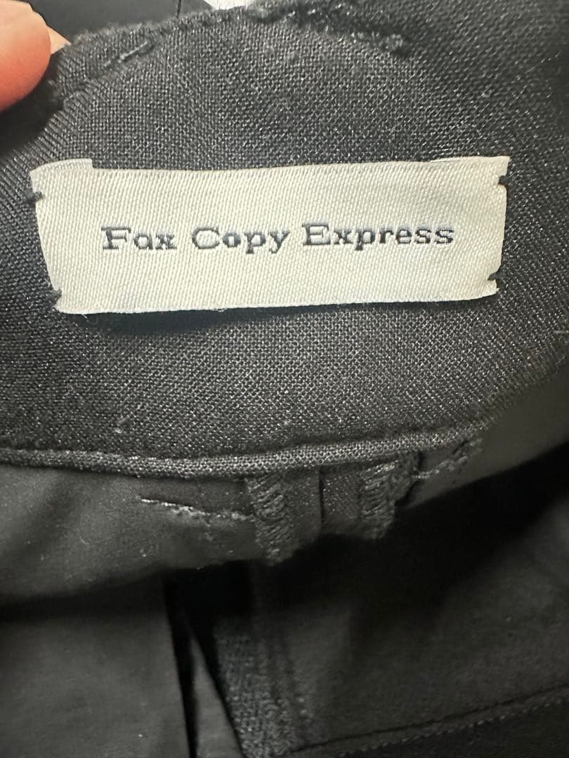 Fax Copy Express ワイドスラックス Sサイズ ブラック