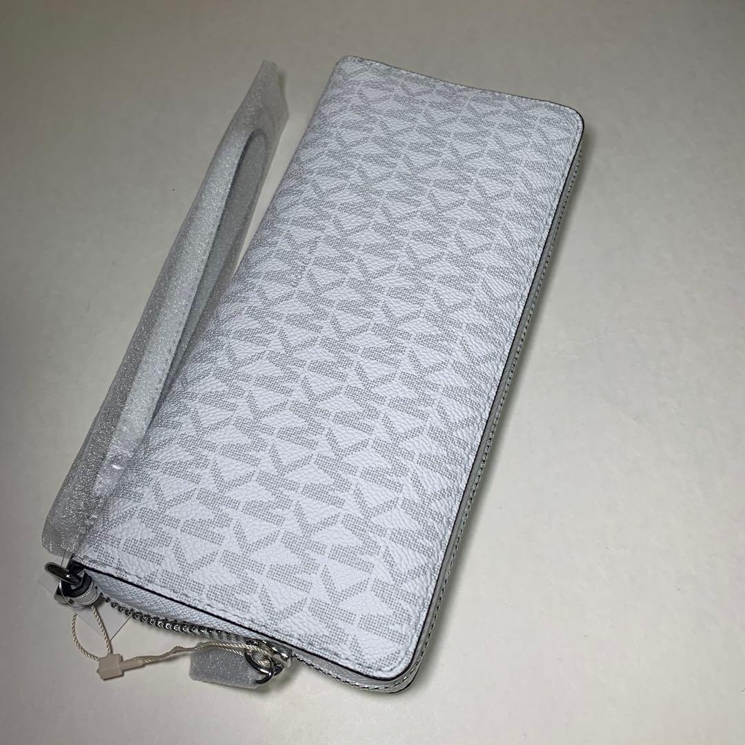 新品MICHAEL KORS マイケルコース 長財布　レディース　White