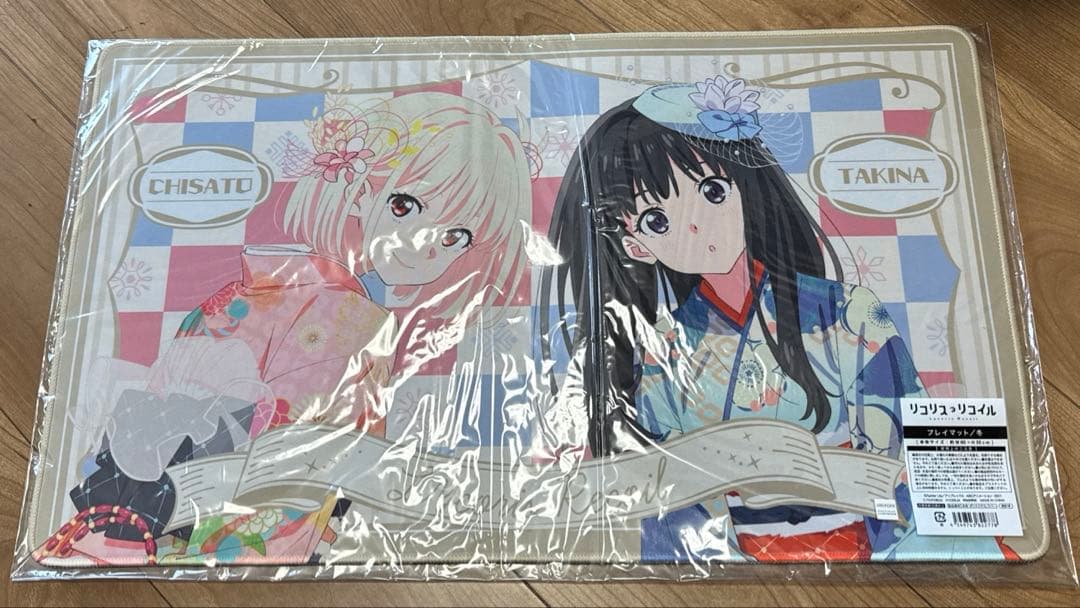 リコリス・リコイル　プレイマット冬　アニメイト秋葉原限定　ラバーマット