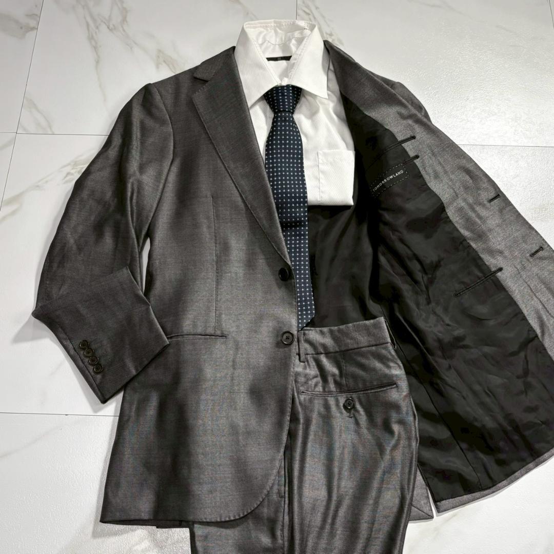 【美品】トゥモローランド セットアップ スーツ ロロピアーナ イタリア 光沢感