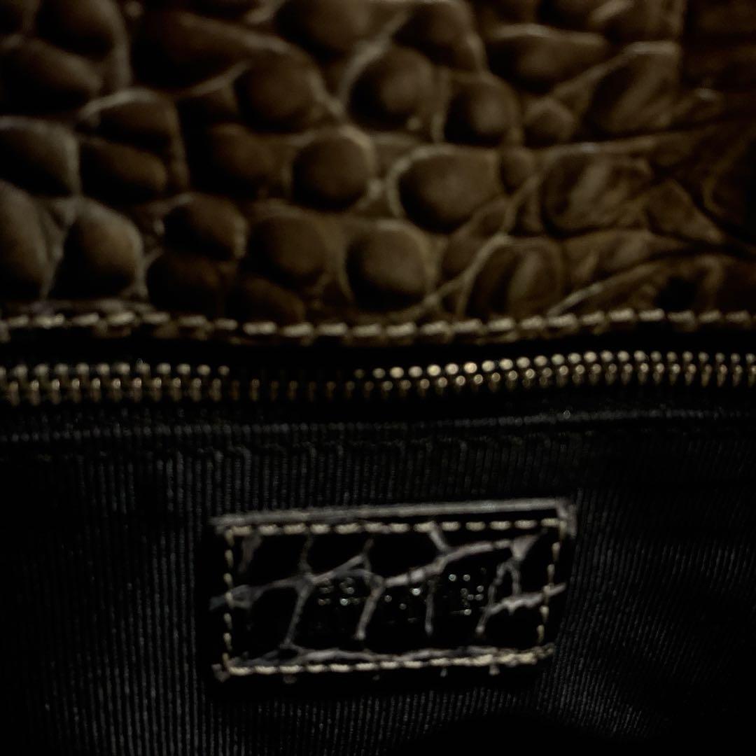 ジャンポールゴルチエ/JPG クロコダイル調ハンドショルダーバッグ