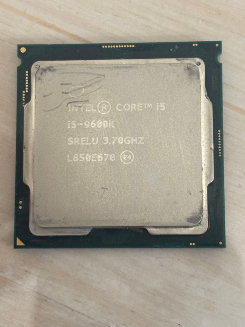 CPU Intel Core i5-9600K CPU