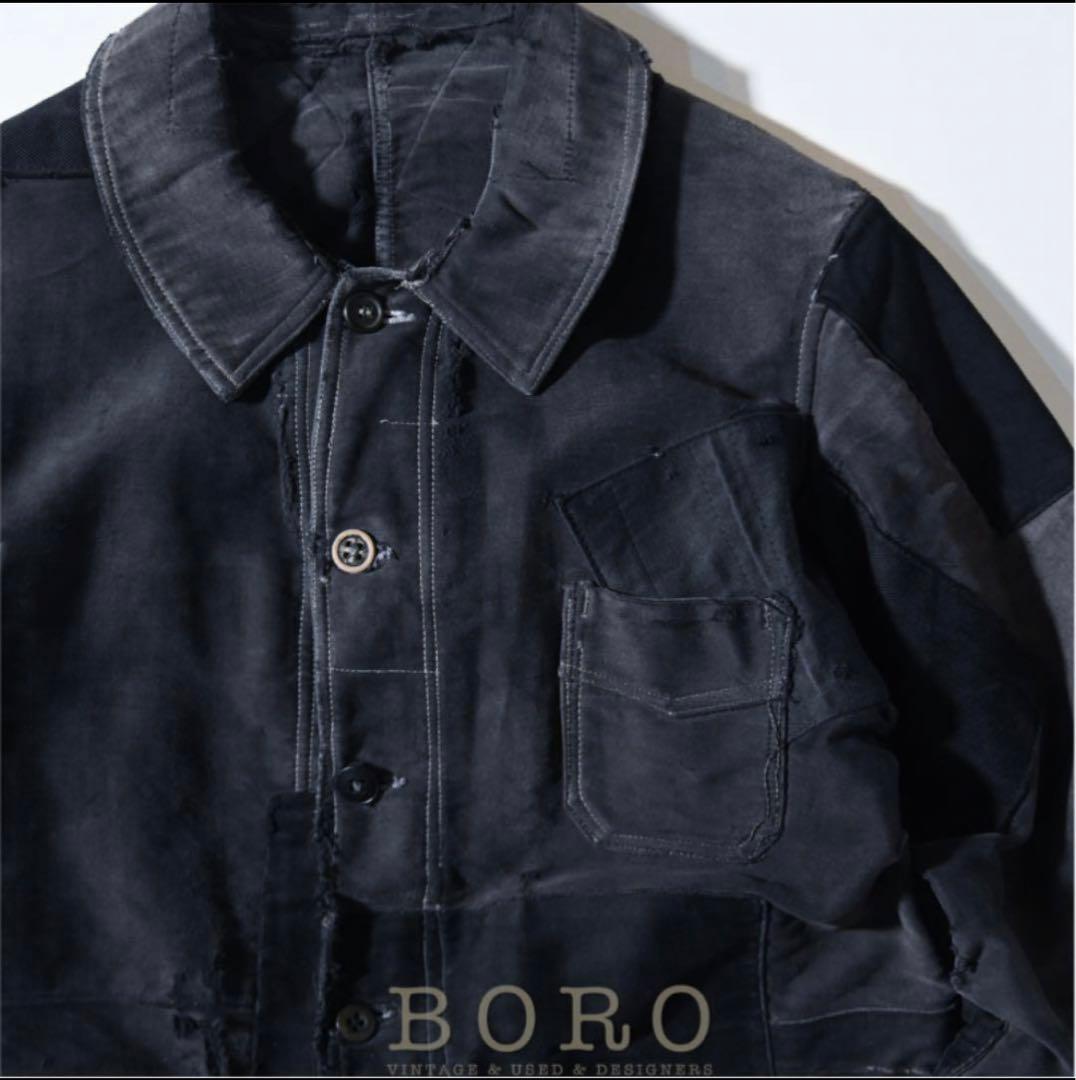 ザ*ザ様 30s LE MONT ST MICHEL ブラックモールスキンジャケ