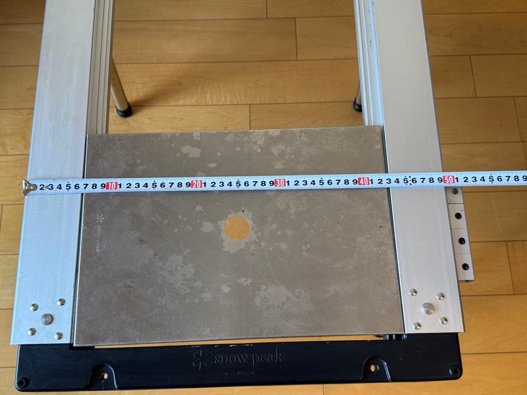  peak スノーピーク　IGTアイアングリルテーブル　400脚4本つき
