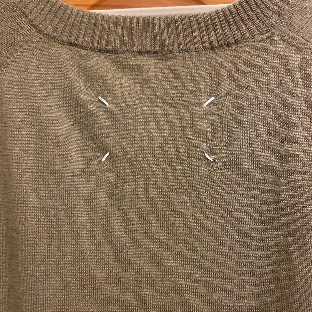 マルタンマルジェラ　Ｖネックニット