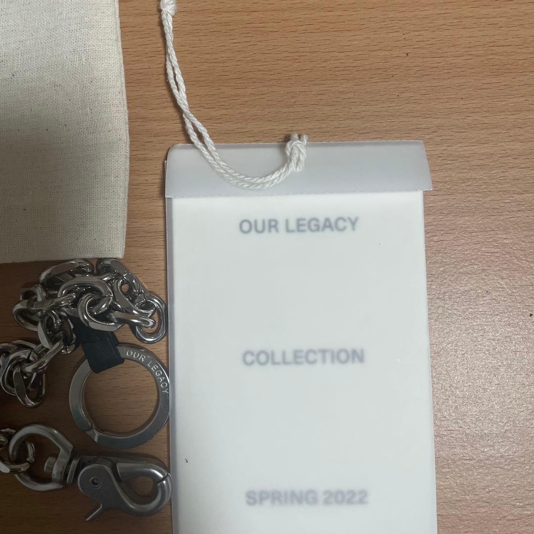 OUR LEGACY アワーレガシーラドンネックレス ウォレットチェーンシルバー
