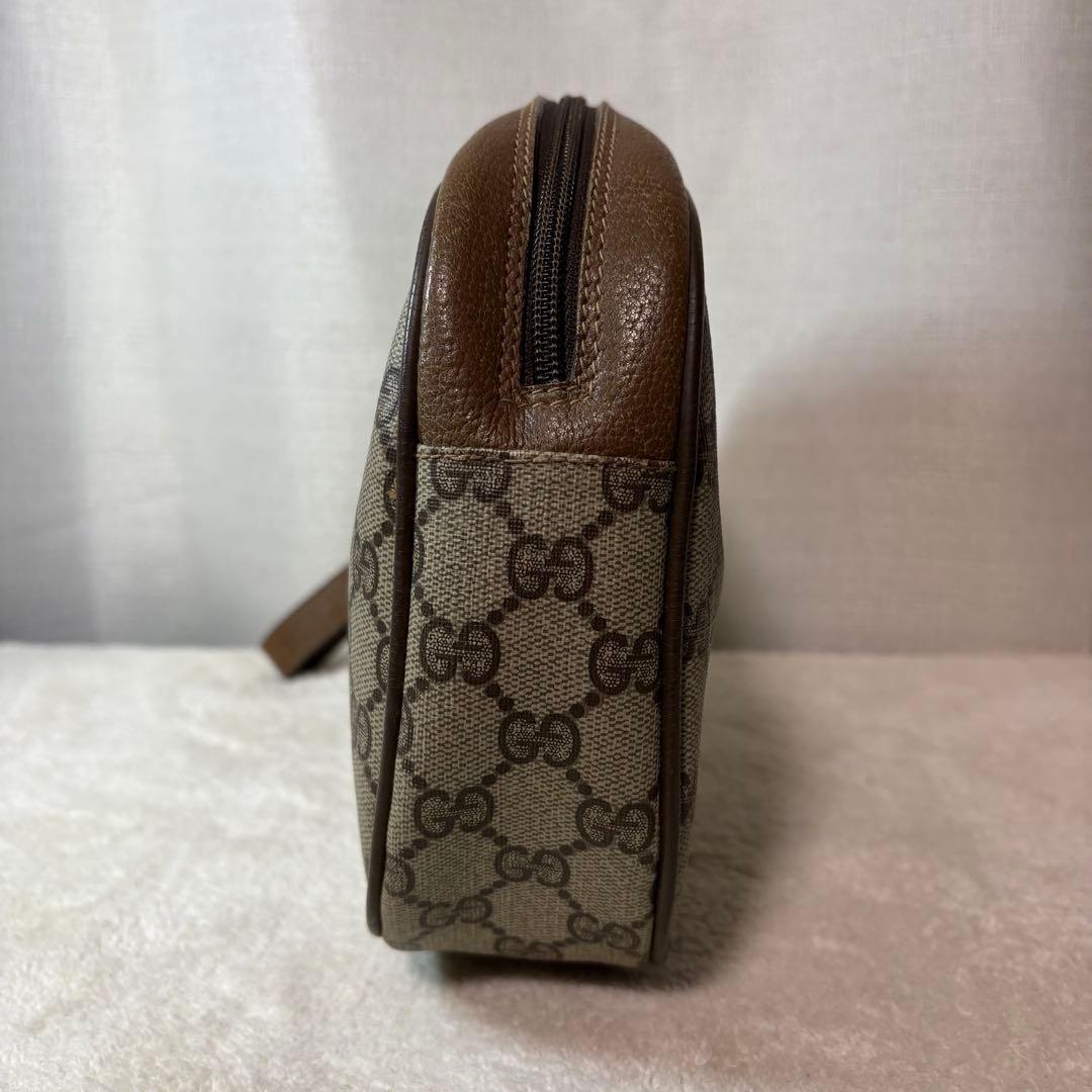 【美品】グッチGUCCI GG柄　セカンドバッグ　シェリーライン