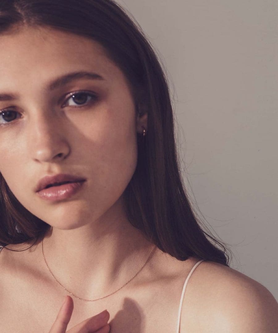 【kei様】ete ミラーカットチェーン ネックレス　ピンクゴールド