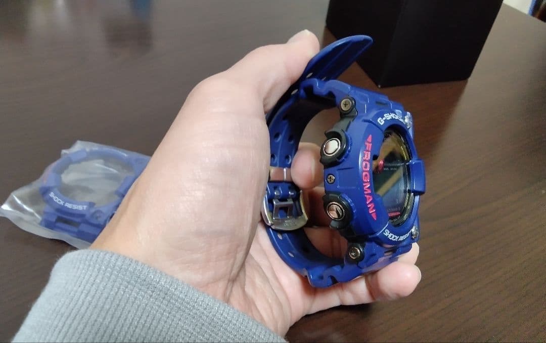 フロッグマン　メンインネイビー　限定　gwf-1000nv　frogman