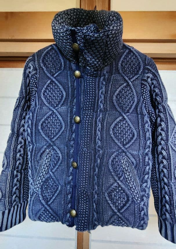 インデイゴニットダウン ユーズド加工