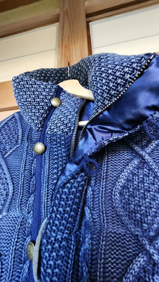 インデイゴニットダウン ユーズド加工